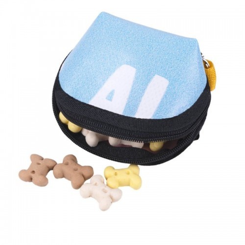 Sacola para petiscos Boni para cães, azul celeste