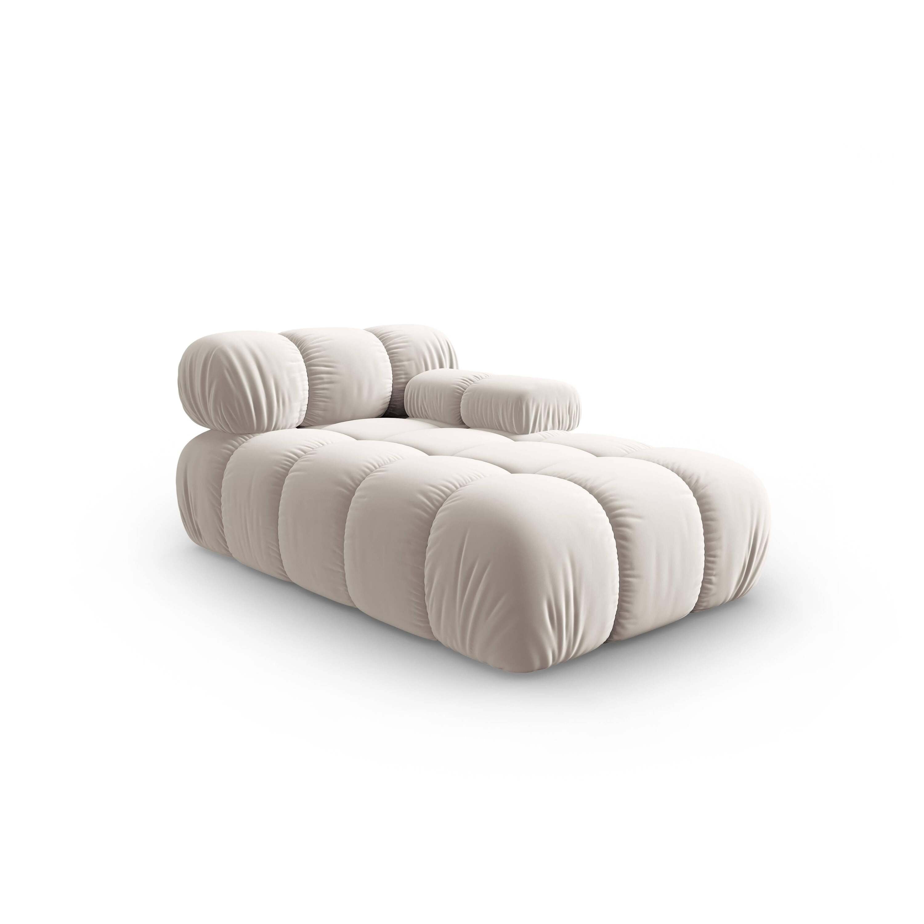 Milo Casa Tropea Modulair Bank Element - Chaise Longue Rechts - Lichtbeige