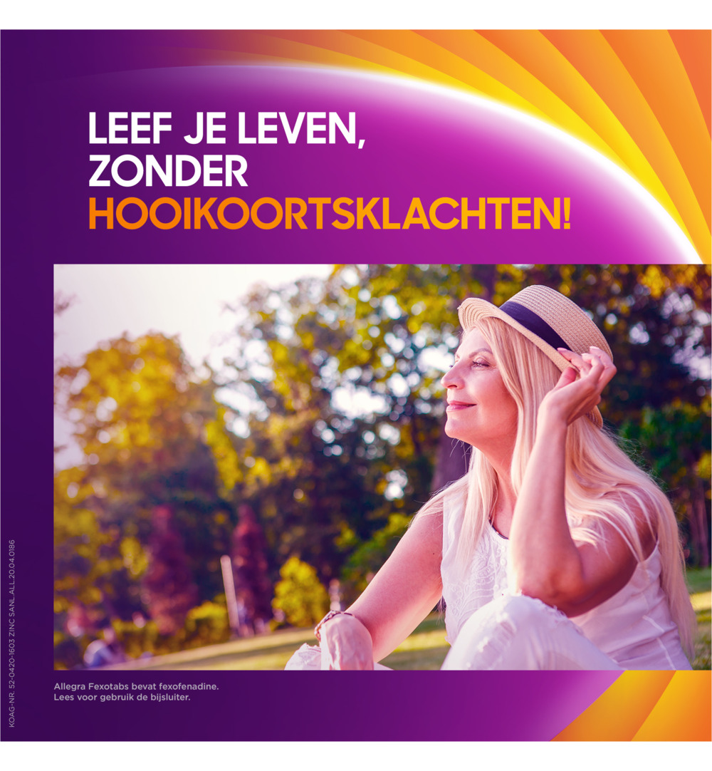 Allegra Fexotabs hooikoorts (10 tabletten)