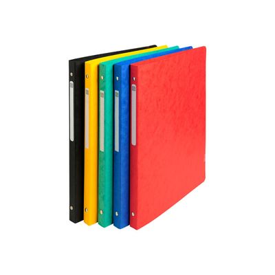 Exacompta - Classeur carte lustrée souple 4 anneaux - A4 - pour 100 feuilles - disponible dans différentes couleurs