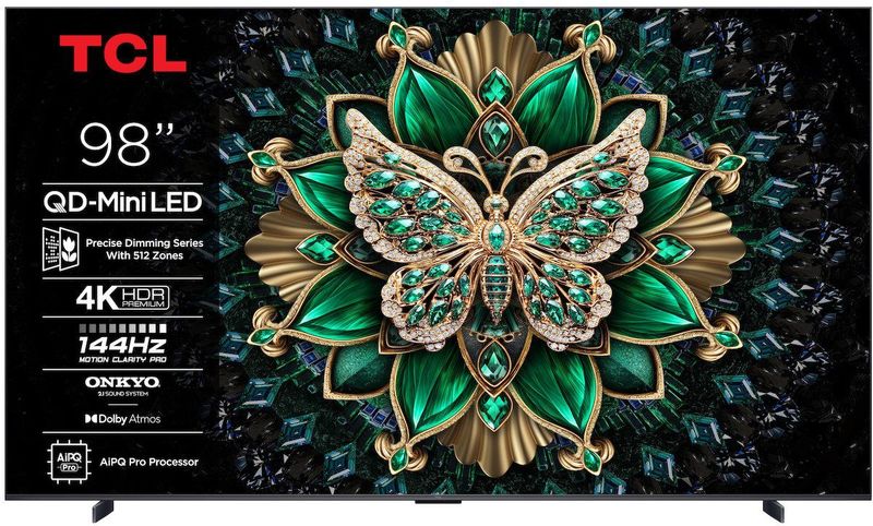 TCL - 98MQLED75K - MiniLED TV - 98-inch - 4K Ultra HD - Smart TV - QLED