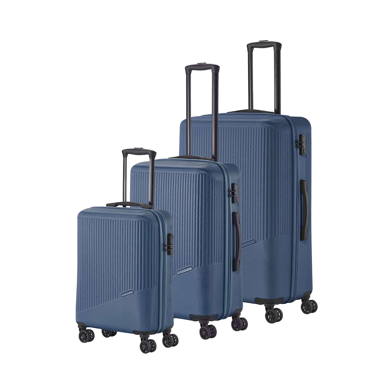 Travelite Bali 4 Wiel Trolley L blue