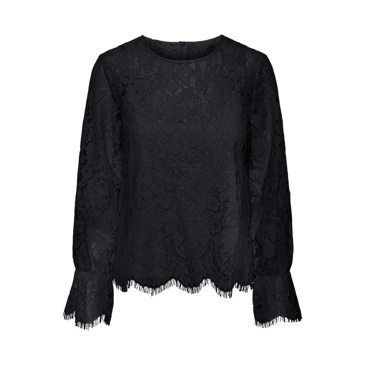 Y.A.S YASPERLA LS LACE TOP S. NOOS