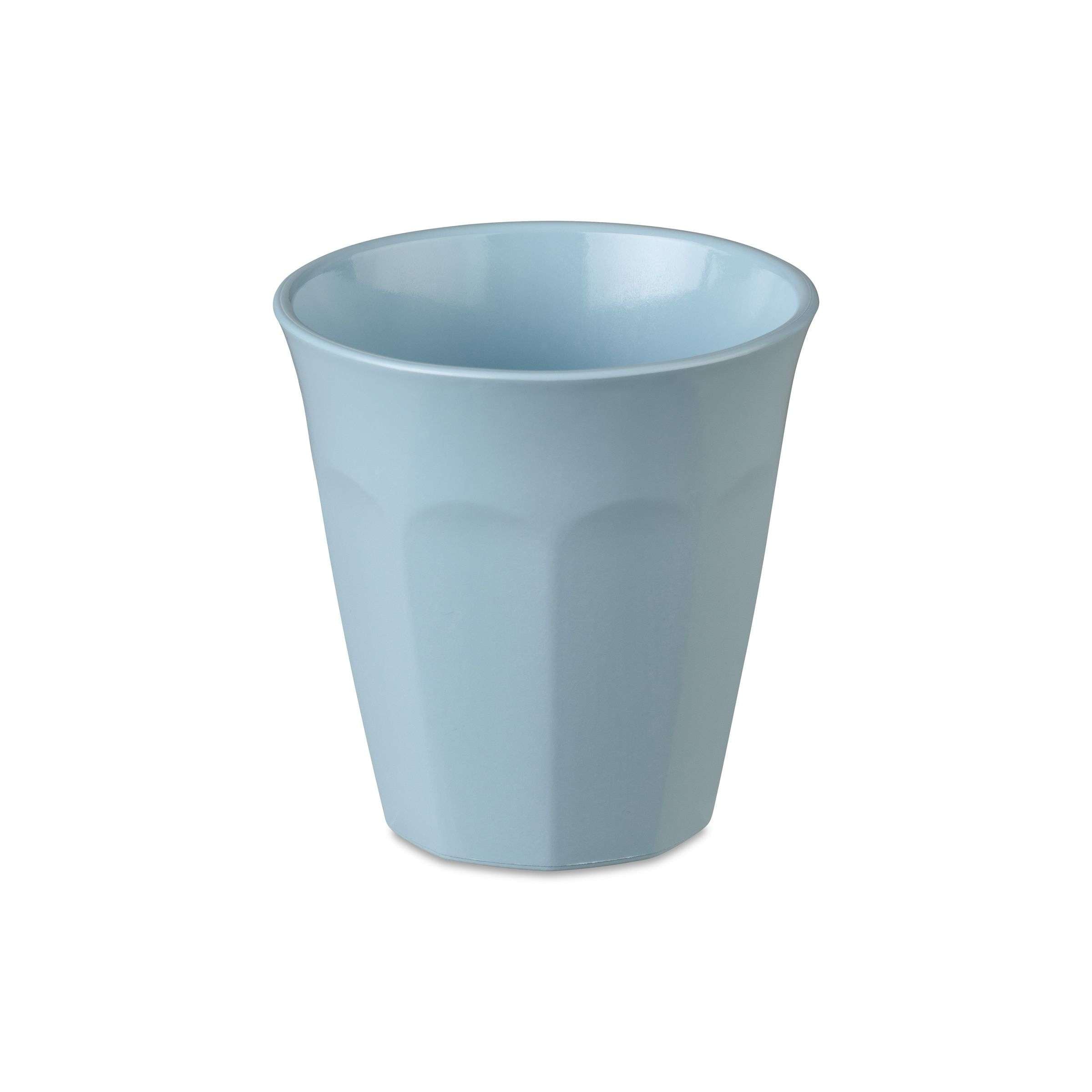 Koziol Bio-Circulair - Nora Beker 150 ml Soft Blauw Set van 4 Stuks