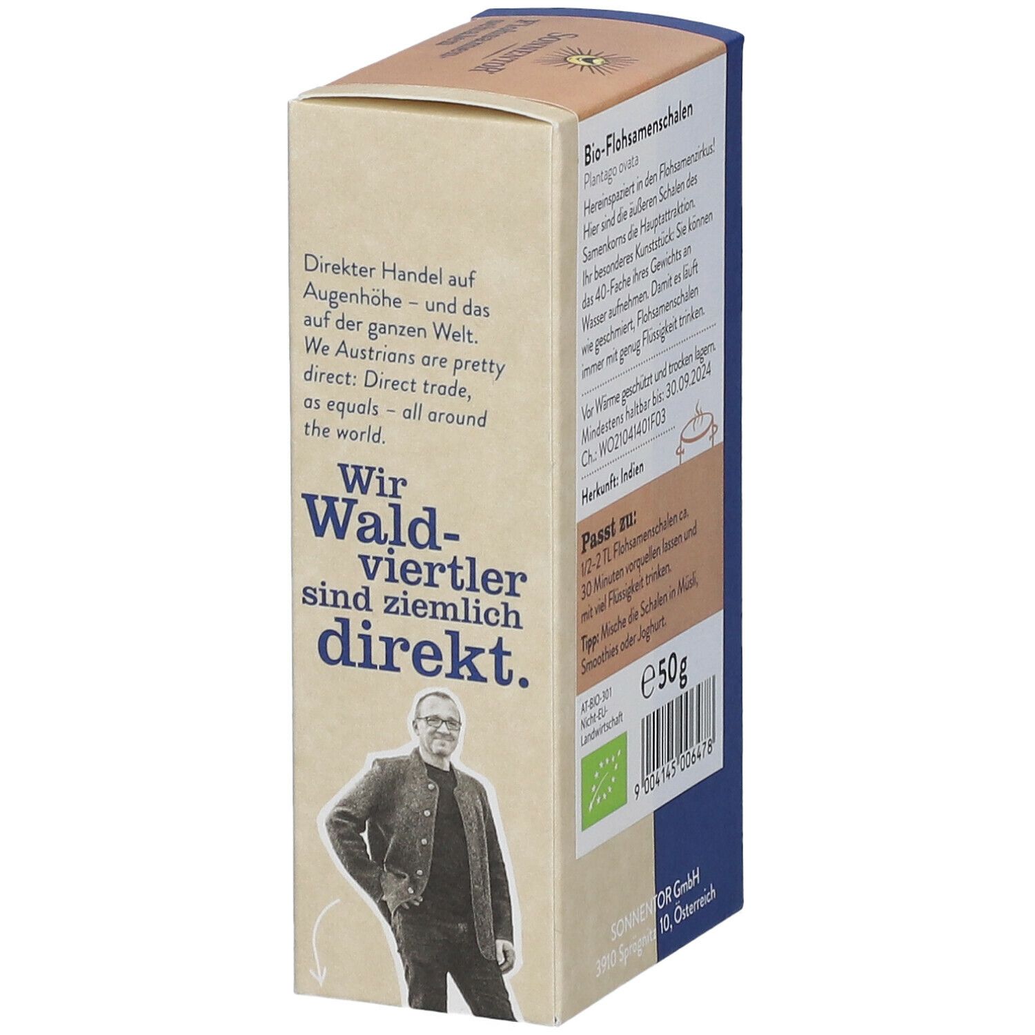 SonnentoR® Flohsamenschalen BIO