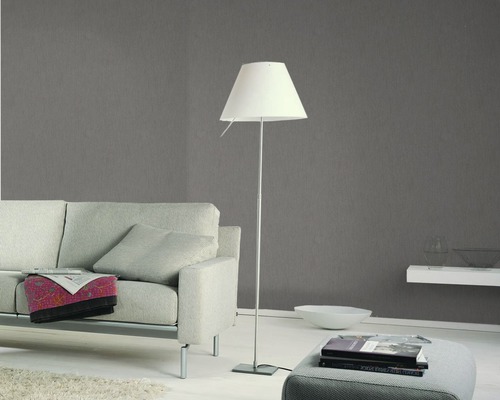 Vliesbehang 53302 Colani VISIONS effen grijs