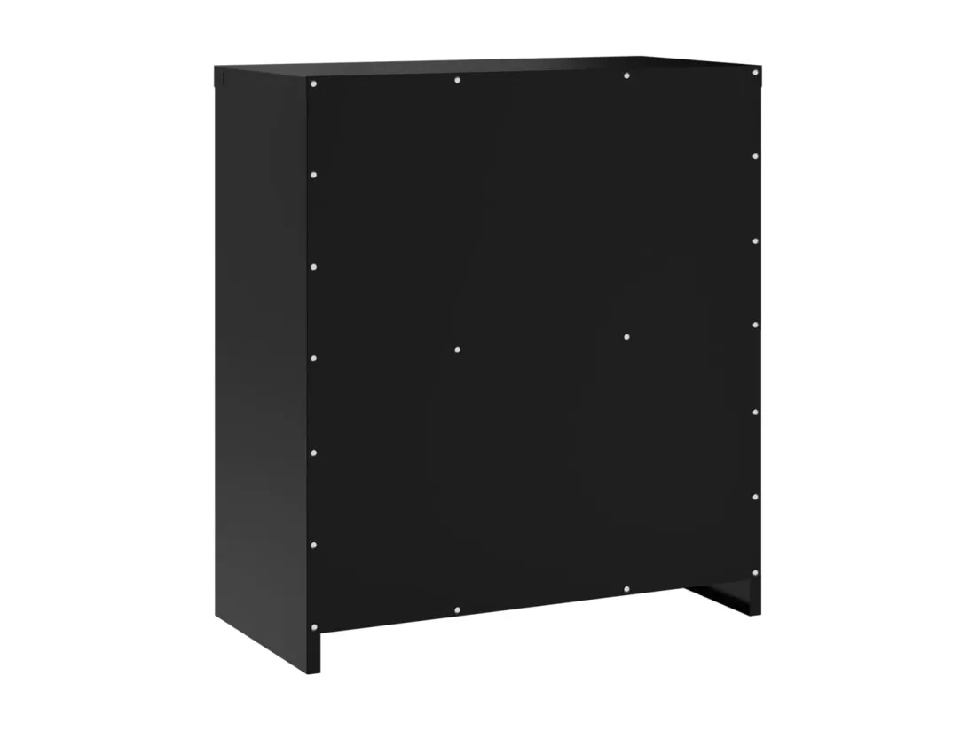 Classeur noir 79x40x90 cm acier
