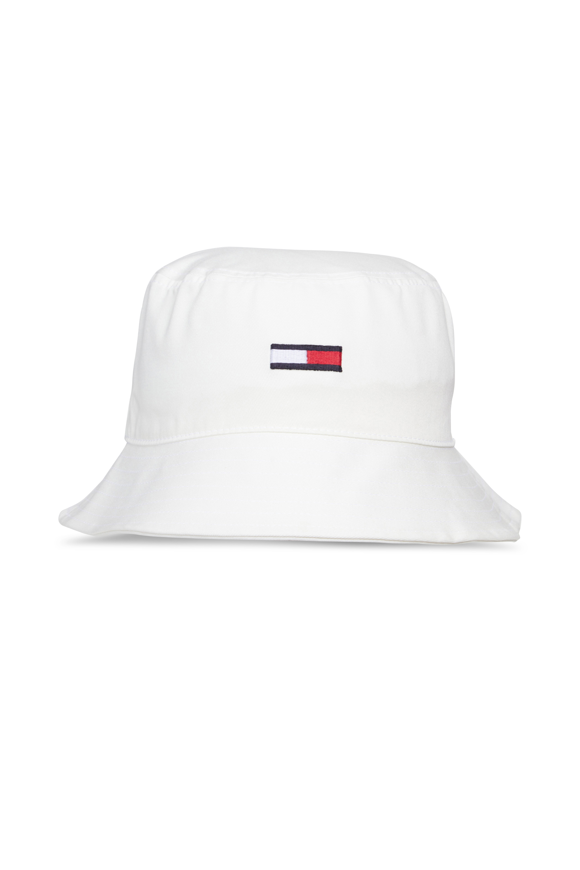 TOMMY JEANS Bob TJW FLAG BUCKET HAT Blanc