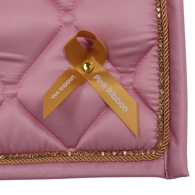 Zadeldek HORSEGEAR & Pink Ribbon Dressuur Roze
