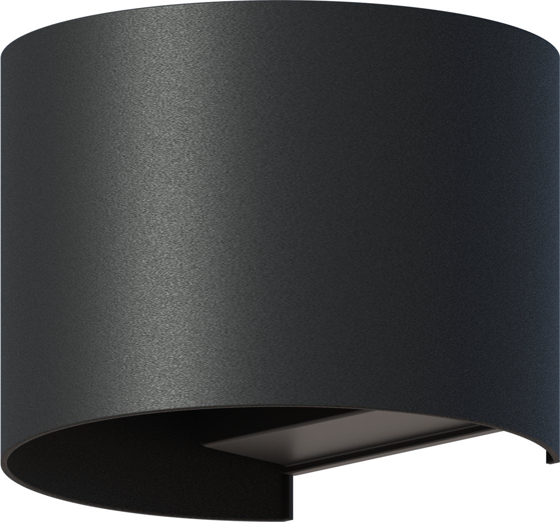 Calex wandlamp Verona zwart 11,5 x 13,5 x 10 cm