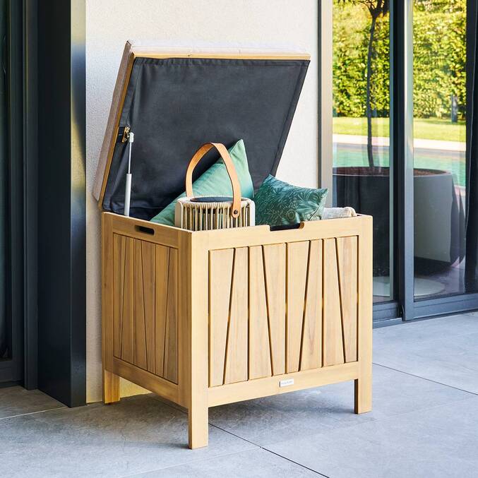 Coffre de rangement LODGIA Beige