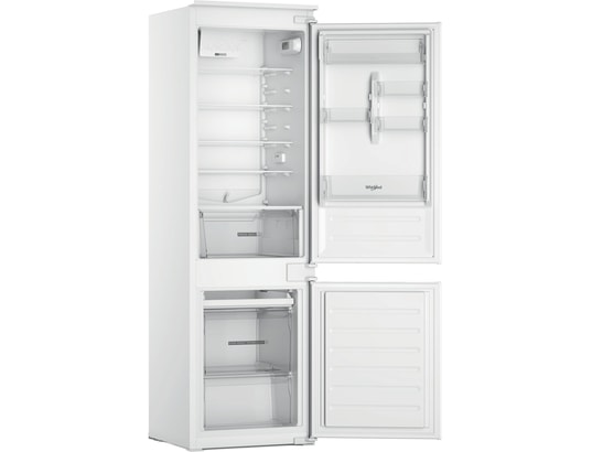 WHIRLPOOL - Réfrigérateur congélateur encastrable WHC18D021A1SFFR, 268 litres, Froid brassé,