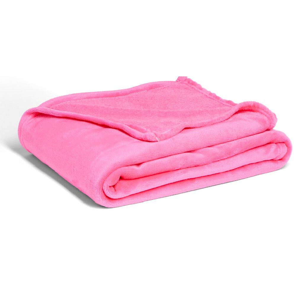 Couverture flanelle 150x200cm polyester - 3 coloris