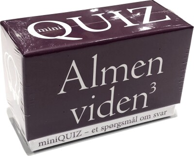 Almen Viden 3 Quiz Med 600 Spørgsmål - Miniquiz