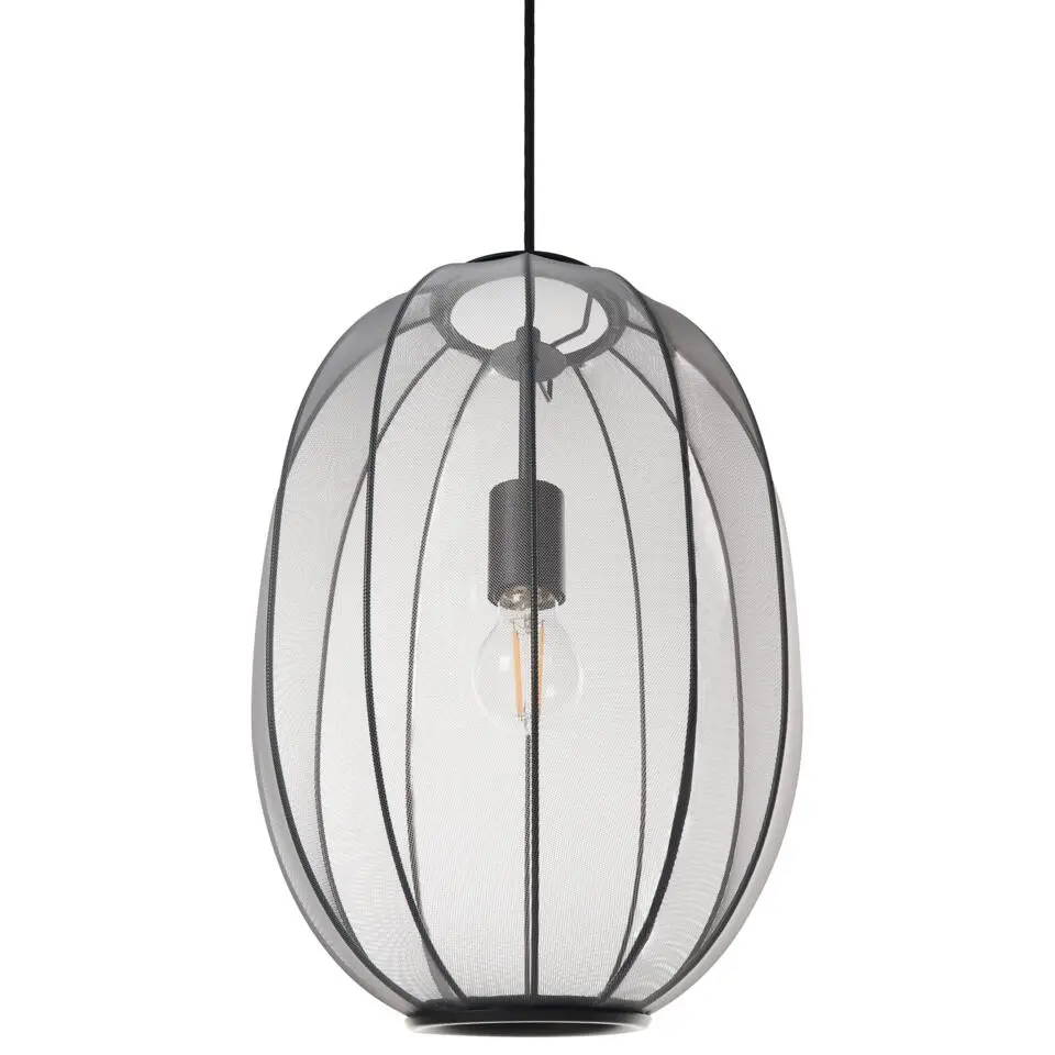 PADAMO - Hanglamp - Zwart - Nylon
