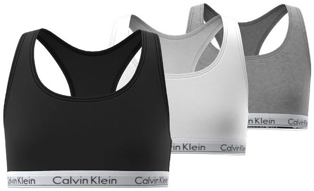 Calvin Klein Underwear Bralette »3PK BRALETTE« Packung, 3er-Pack, 3 mit Logobund