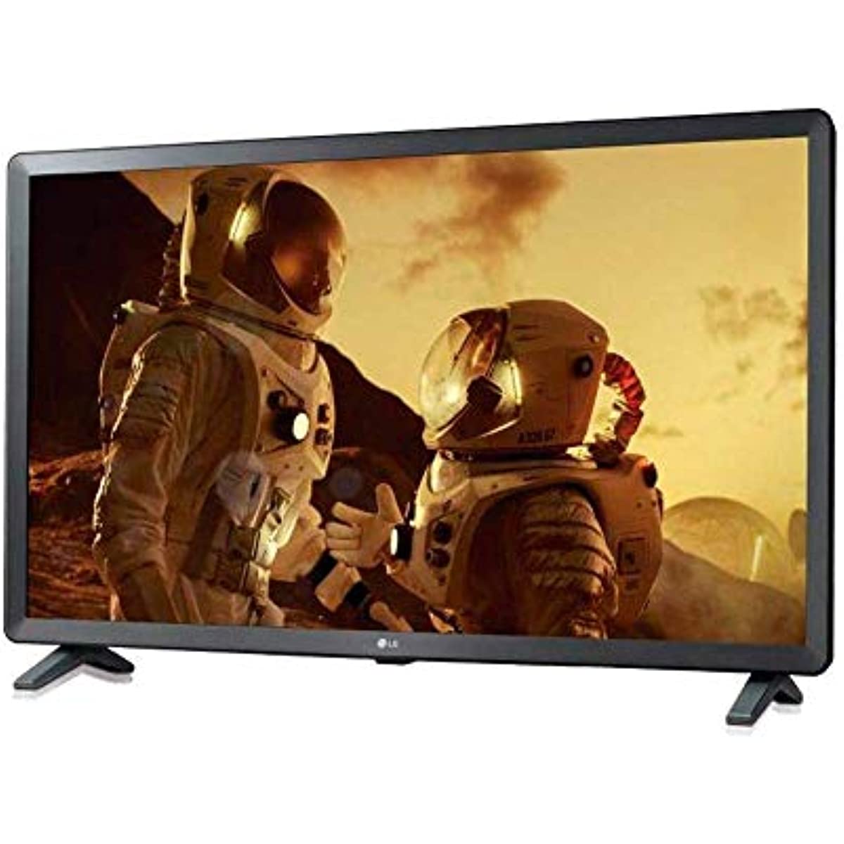 Smart TV LED de 24 polegadas LG 24TL520S, Wi-Fi, WebOS 3.5, compatível com receptor de TV digital.