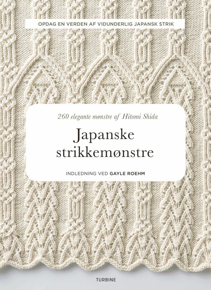 Japanske Strikkemønstre - Hitomi Shida - Bog