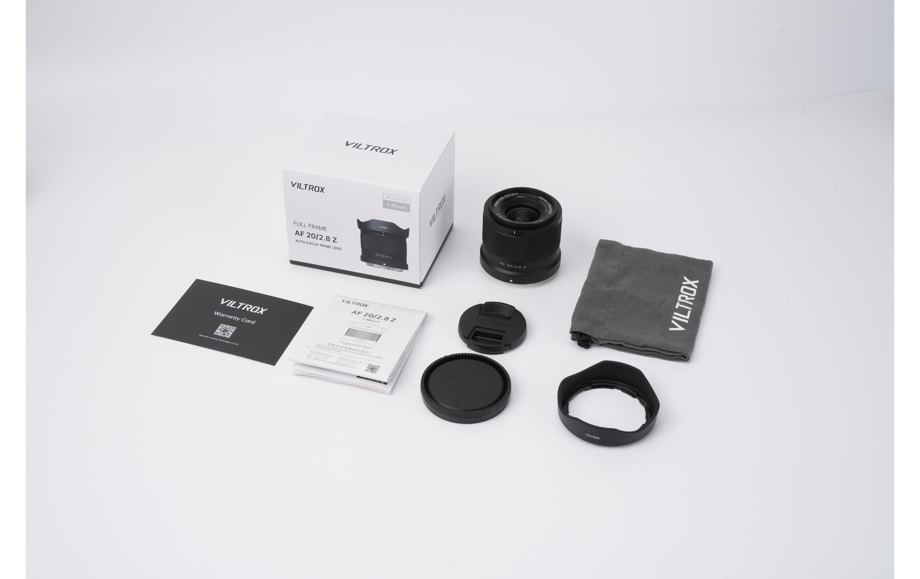Festbrennweite AF 20mm F/2.8 – Nikon Z<br>Leichtes Autofokus-Vollformatobjektiv für Nikon Z-Mount