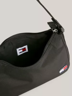 Bolsa de ombro Essential com patch de logotipo