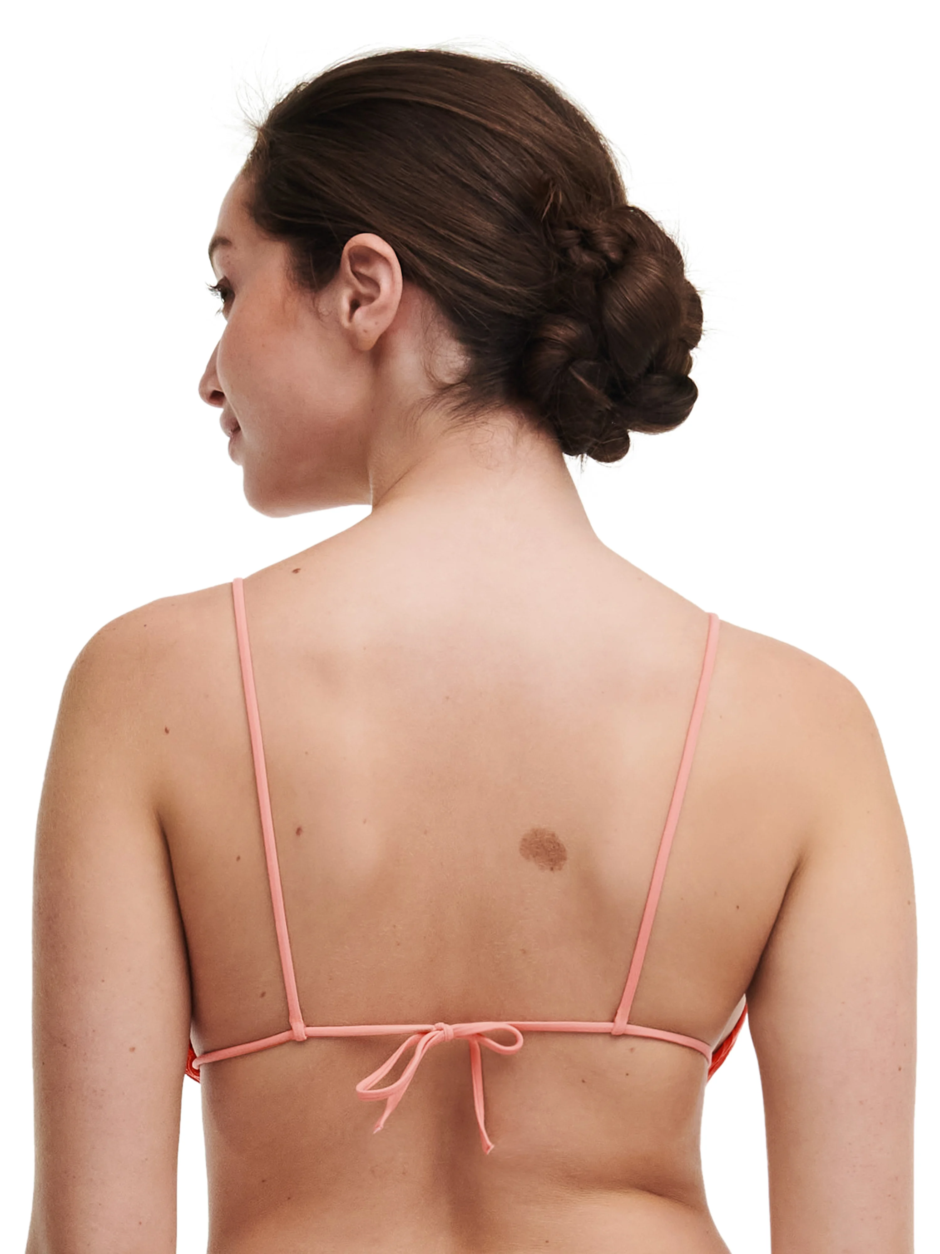SWIM ONE SIZE - Haut de maillot de bain triangle coques amovibles | Orange