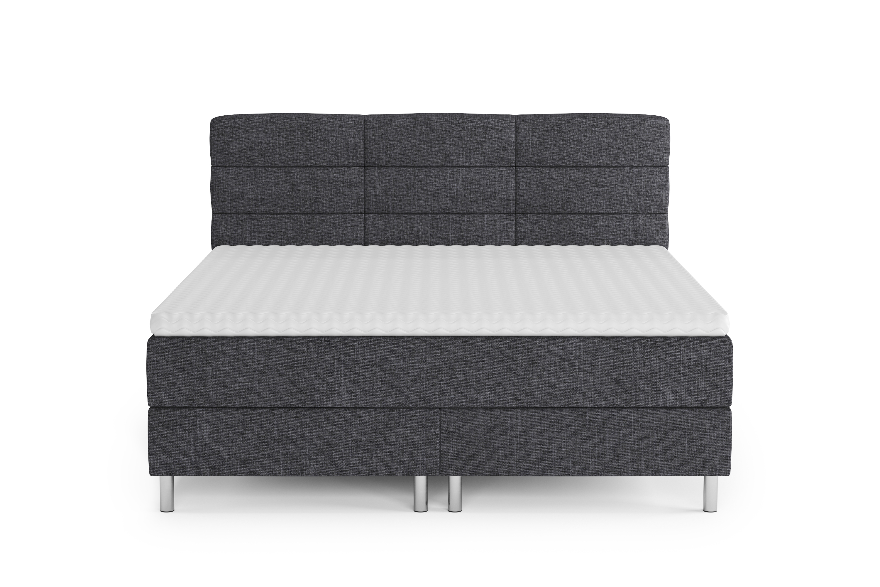 Boxspringbett MIDNIGHT 180 x 200 cm anthrazit