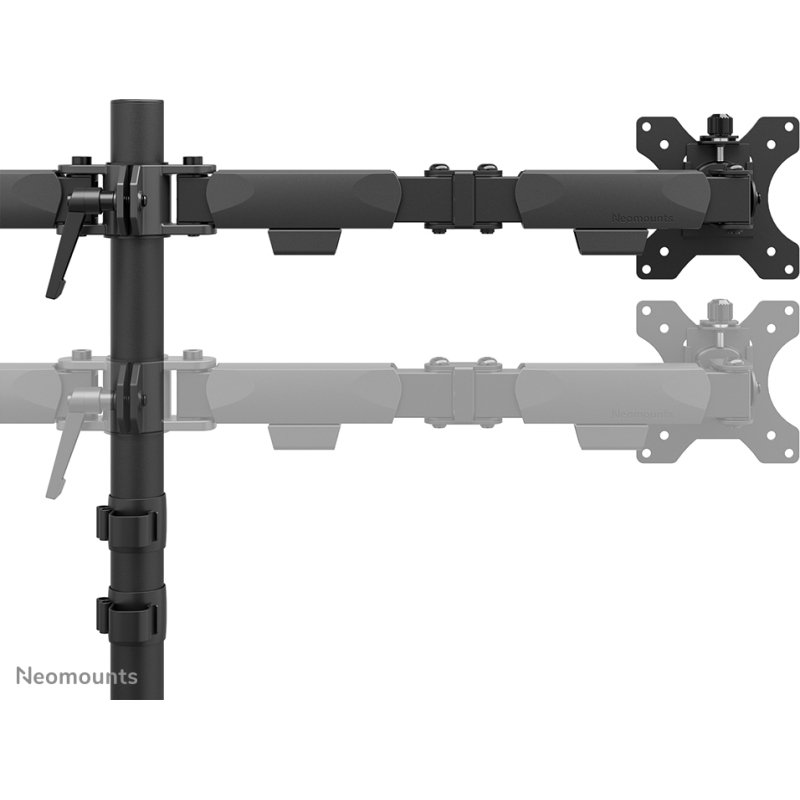 Neomounts DS45-600BL2 Support de moniteur double 10-32
