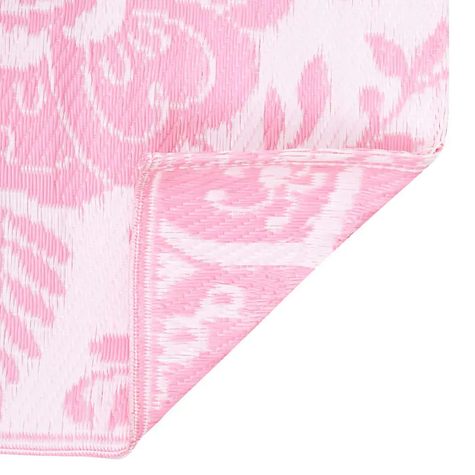 vidaXL - Tuinkleed - Roze - Polyetheen - 120 x 180 cm