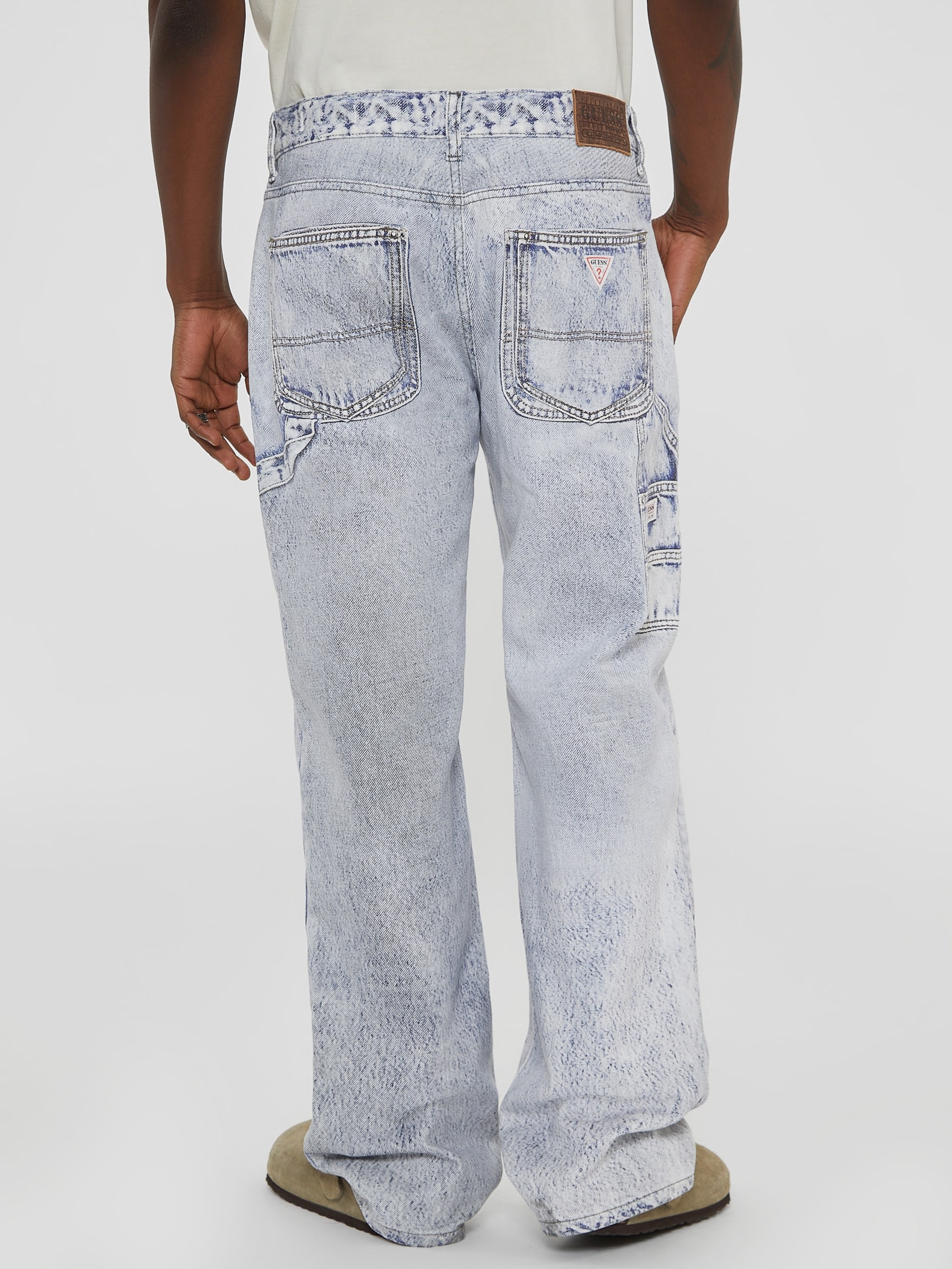 Calça jeans folgada GUESS Originals Photo Real