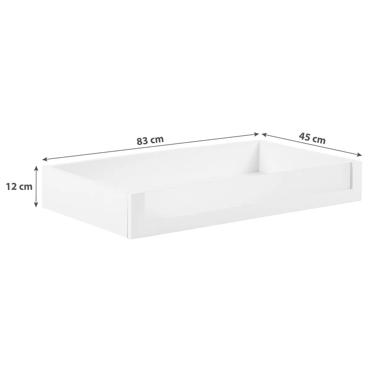 Schublade Unit Grau