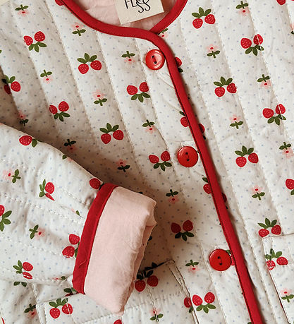 Flöss Jacke - Sofia - Soft White Berry