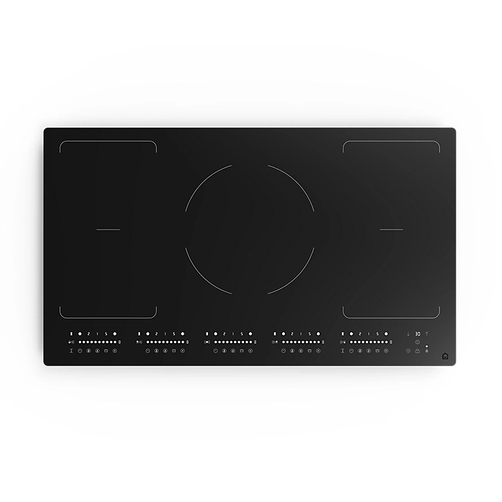 Plaque de cuisson à induction GoodHome LinkSense GH5ZFXLK90 90 cm, 5 foyers