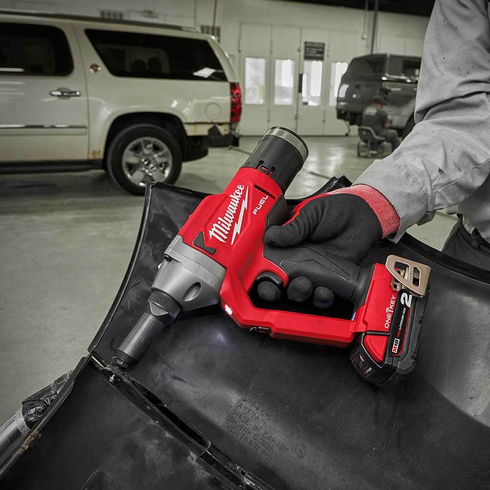 MILWAUKEE 18V FUEL™ 1/4inch Rivet Tool with ONE-KEY™ Skin M18FPRT-0