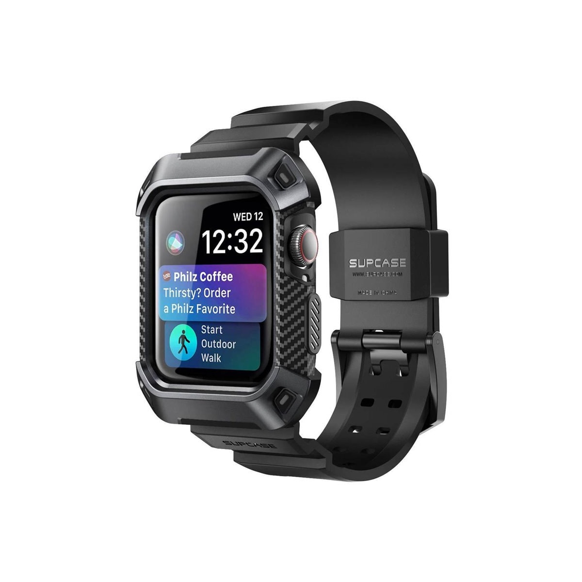 SUPCASE UB Pro armbånd Apple Watch 8 (45mm) - Svart