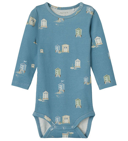 Name It Body l/æ - NbmHing - Provincial Blue m. Print