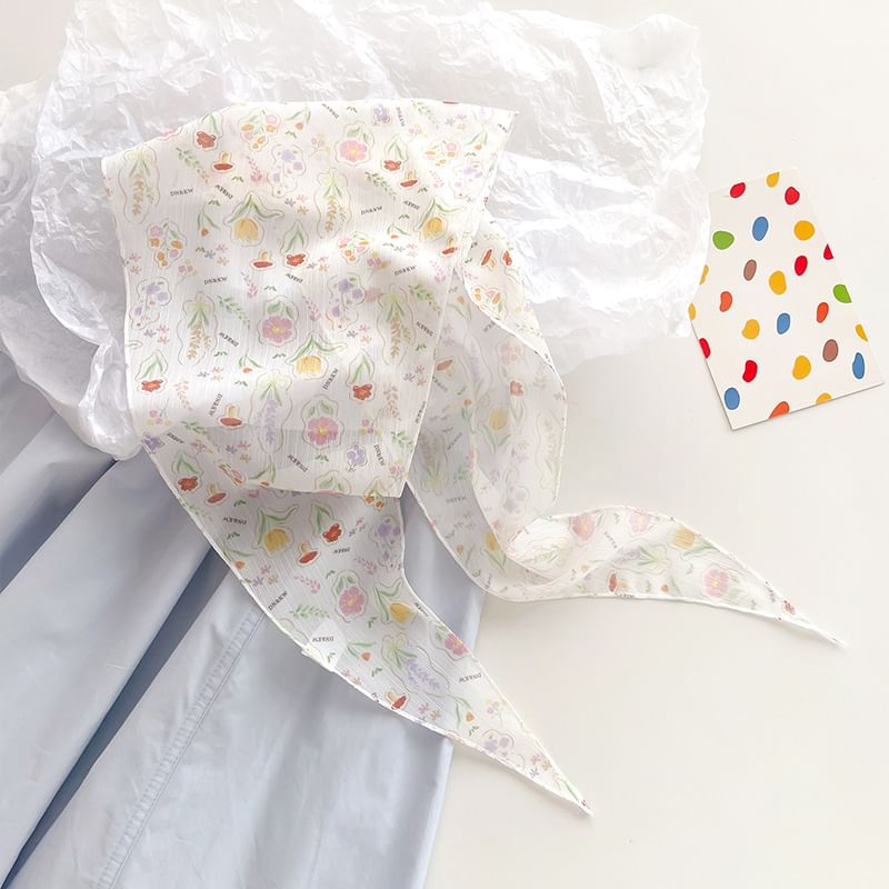 Frior - Bandana met bloemenprint (verschillende ontwerpen)