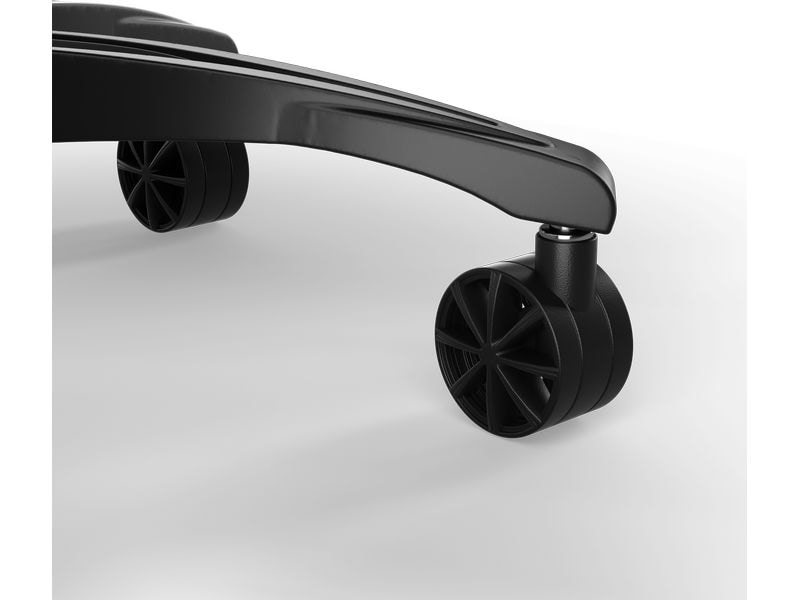 Corsair Gaming-Stuhl T3 Rush (2023) Schwarz Ergonomischer Racing-Gaming-Stuhl mit einer Belastbarkeit von bis zu 120 kg