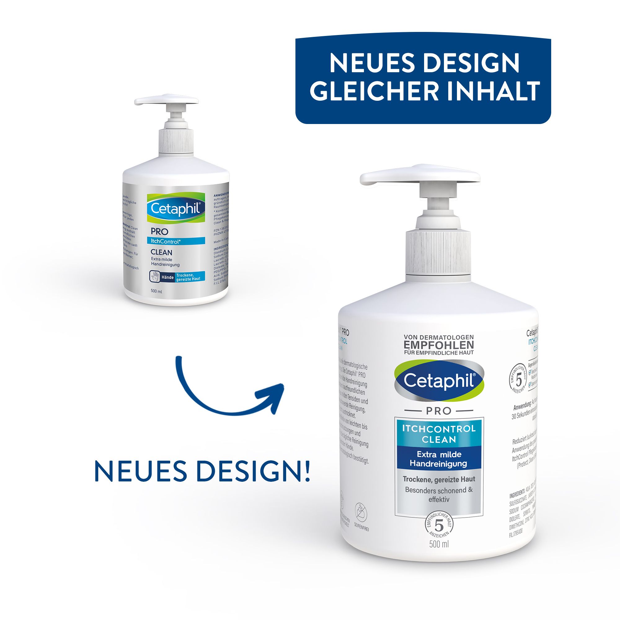 CETAPHIL PRO ItchControl Clean Extra milde Handreinigung für strapazierte Hände