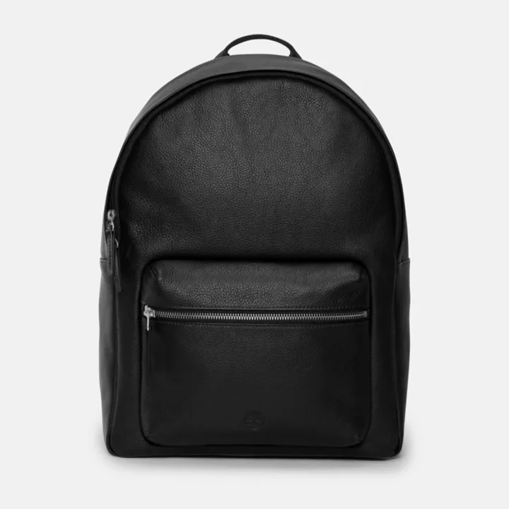 Sac à dos en cuir Tuckerman en noir