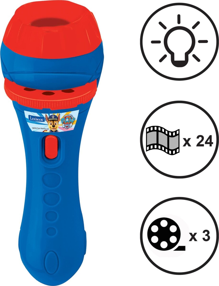 Lexibook - Paw Patrol Stories Projektor Og Lommelygte - Ltc050Pa