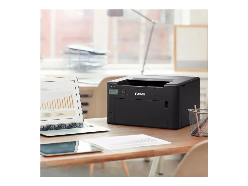 Canon i-SENSYS LBP122dw - Printer - S/H - laser - A4/Legal - 600 x 600 dpi - op til 30 spm - kapacitet: 150 ark - USB 2.0, LAN, Wi-Fi(n)