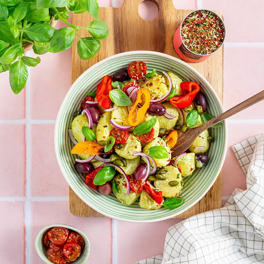 Mediterranes Salat Topping