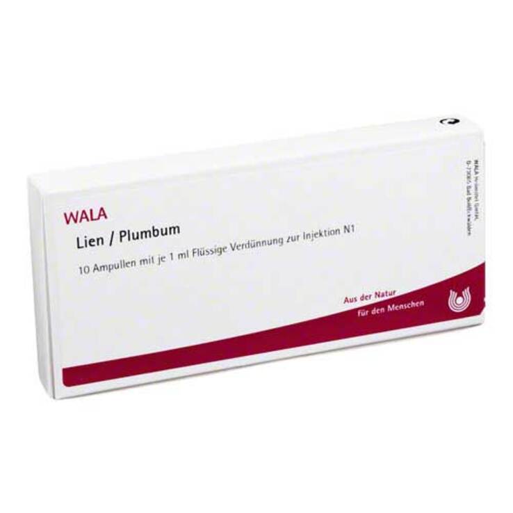 Lien / Plumbum Ampullen, 10X1 ml