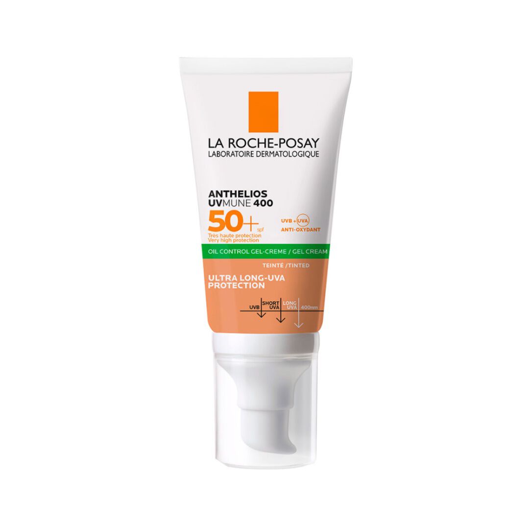 LA ROCHE POSAY  Anthelios UV-MUNE 400 - Oil Control Gel-Creme FPS50+  (Com Cor) - 50ml