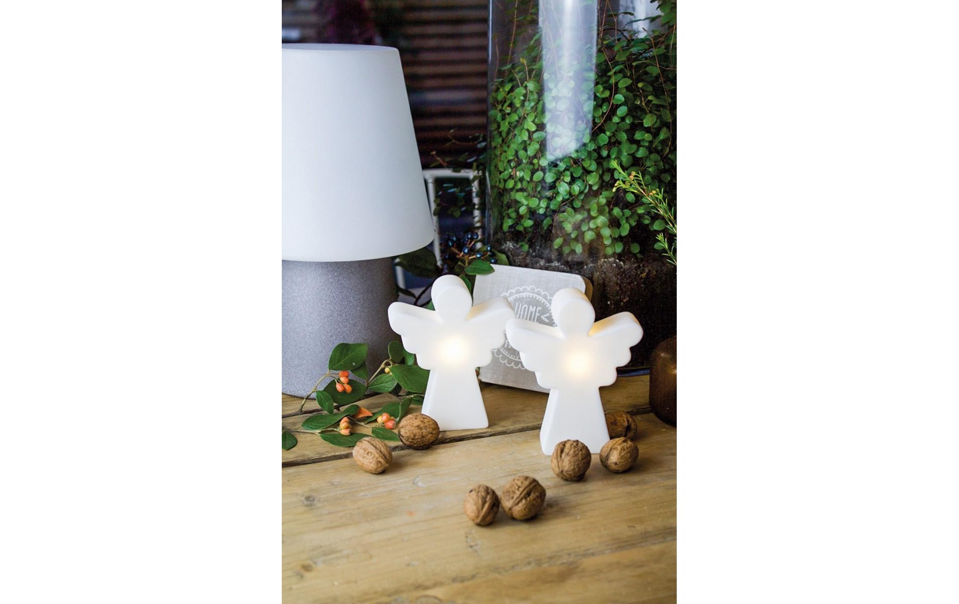 LED-Figur Shining Angel Micro, WeissLED Weihnachtsdekoration