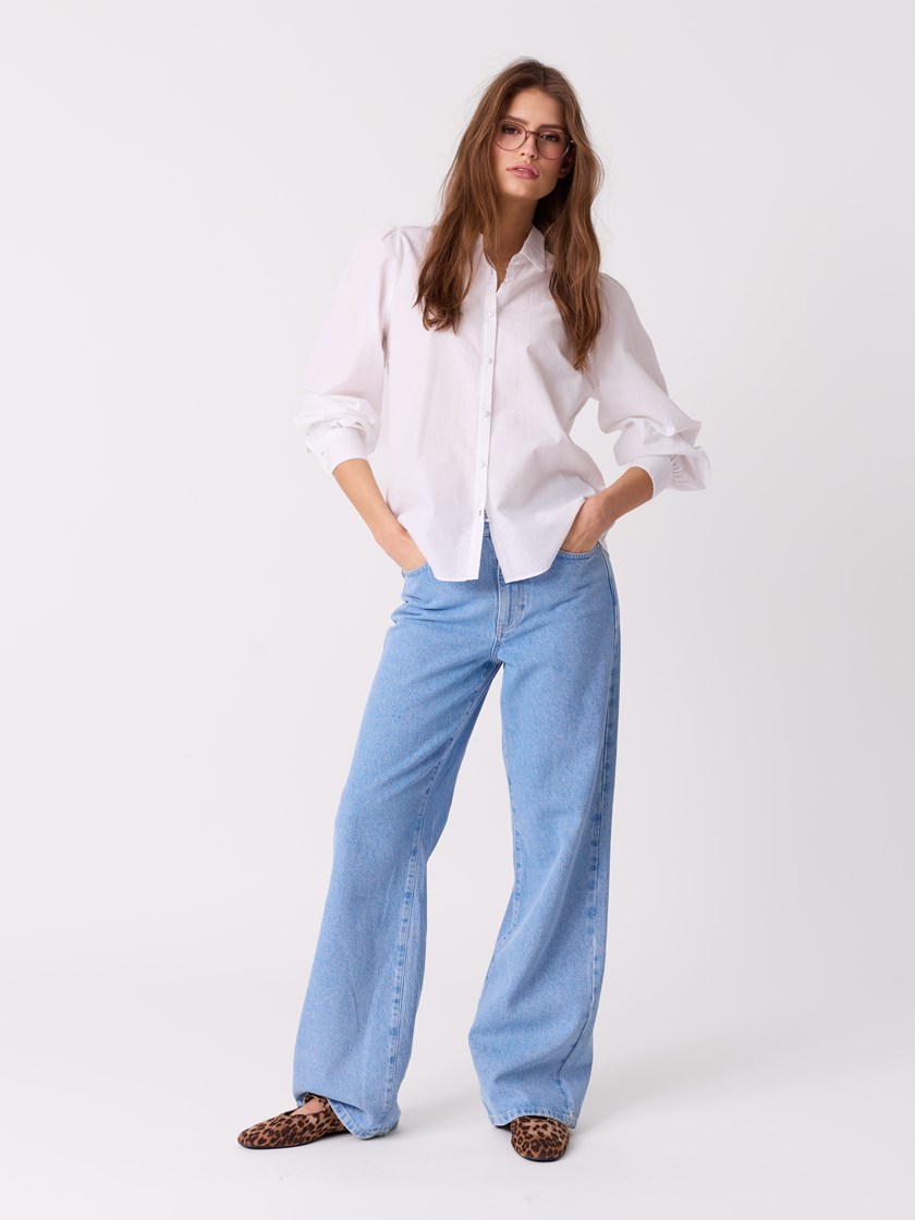 Pippa bluse Bright White