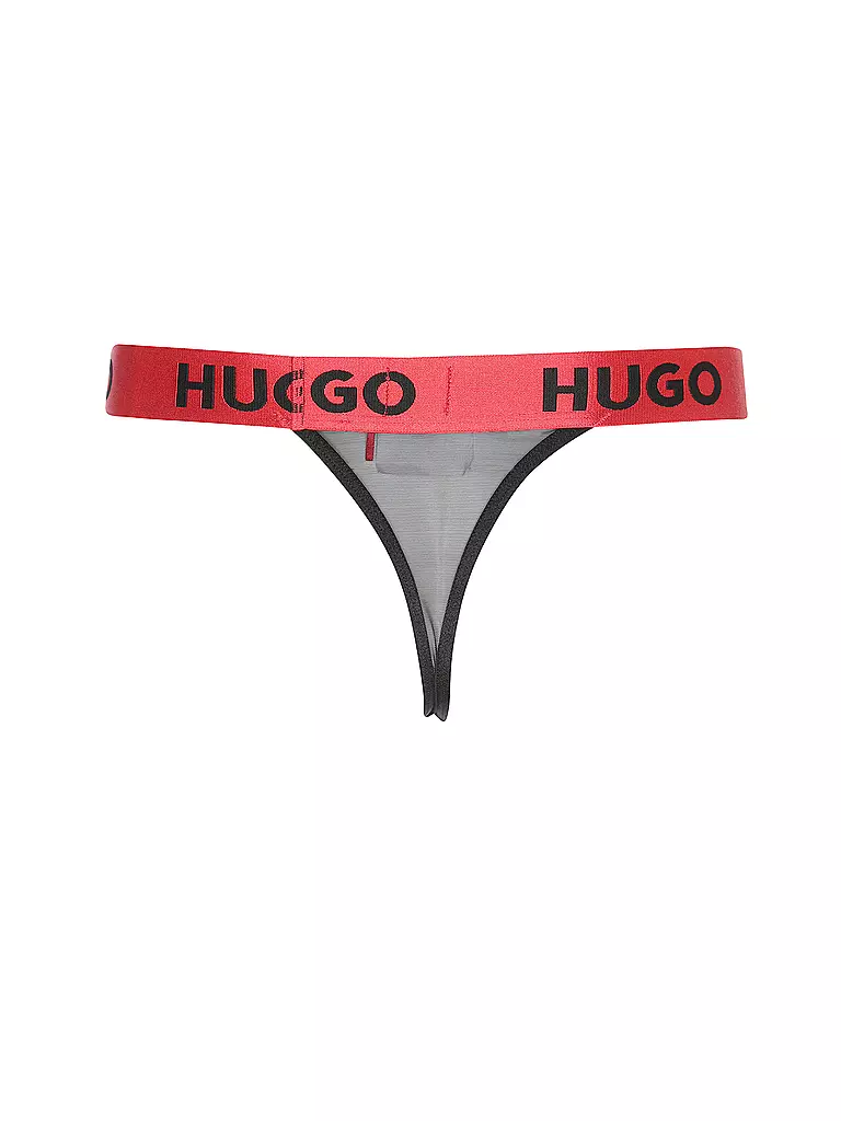 HUGO String VELVET schwarz