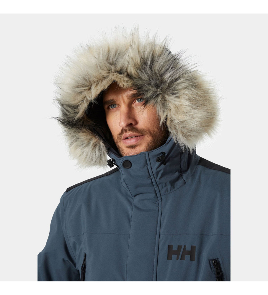 Parka de inverno azul Helly Hansen Reine
