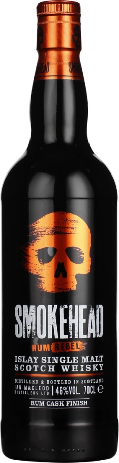 SMOKEHEAD RUM REBEL SINGLE MALT 70CL
