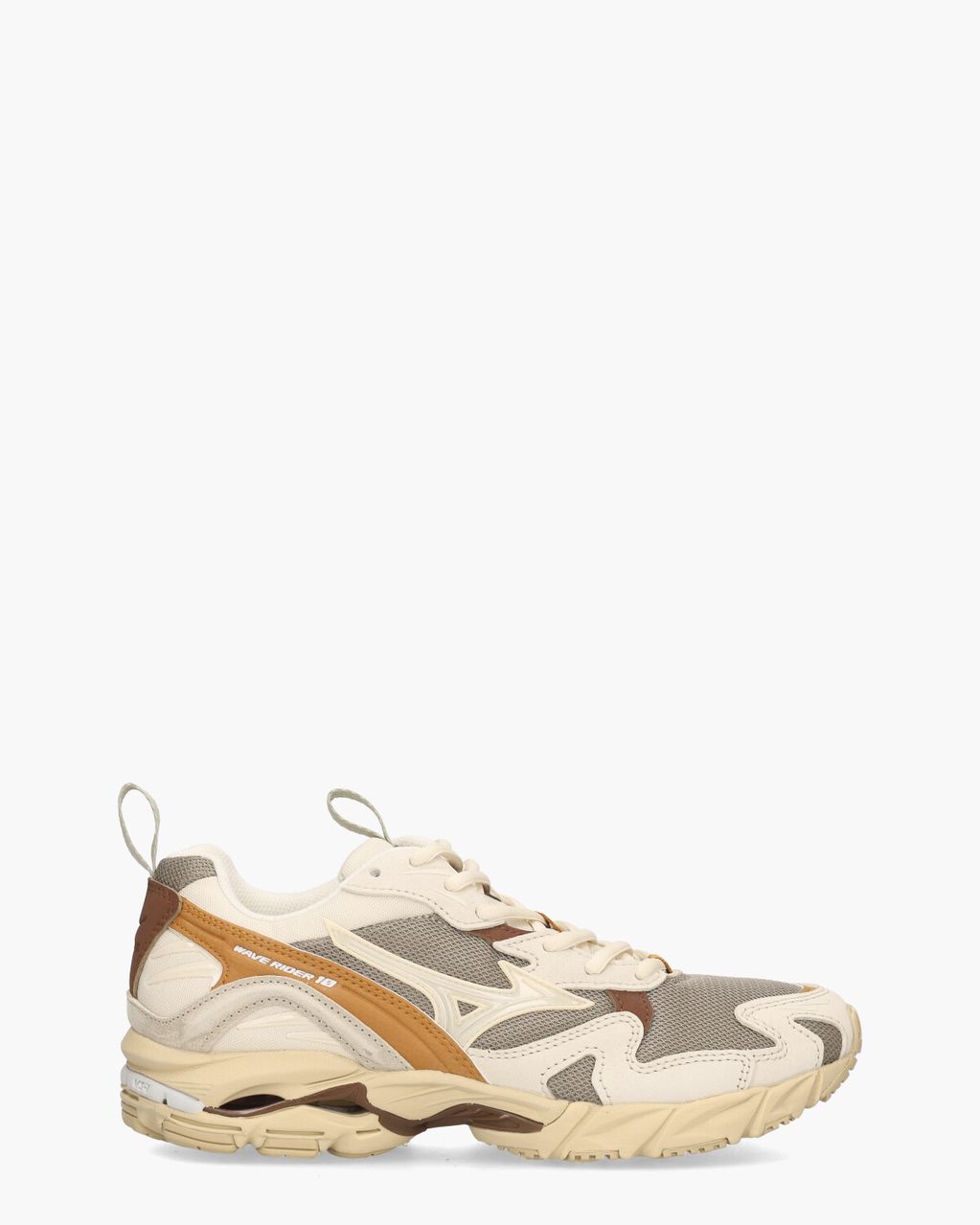 Mizuno Wave Rider 10 Beige/Multicolor Damessneakers
